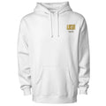 AllHustleFaith - Hoodie - Faith Collection (Black Brush Strokes Cross)