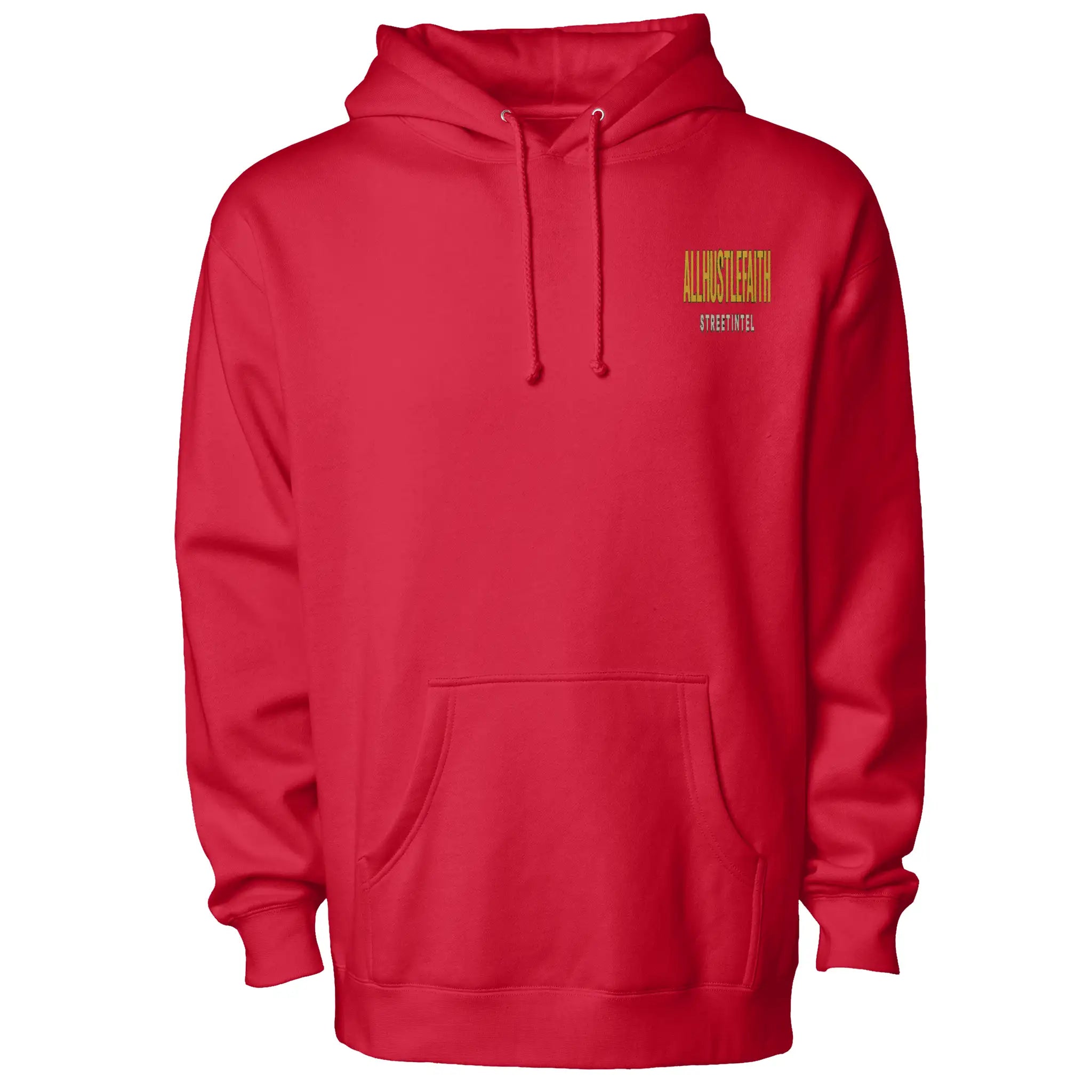 AllHustleFaith - Hoodie - Faith Collection (Gold Cross)