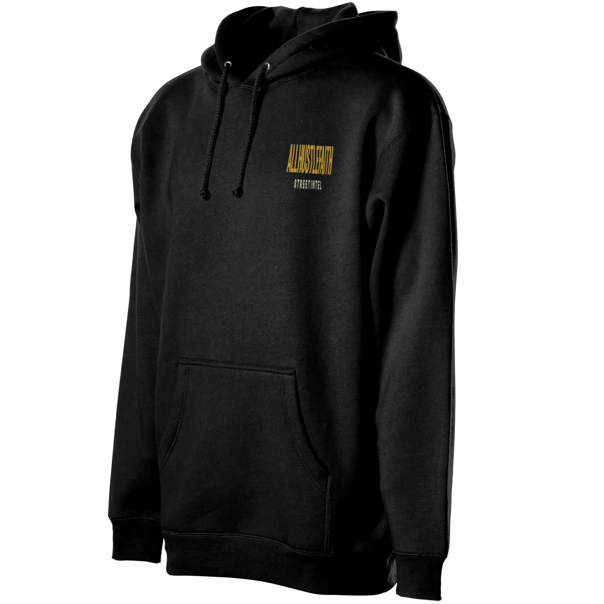 AllHustleFaith - Hoodie - Faith Collection (Gold Cross)
