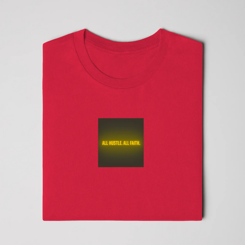 AllHustleFaith - T-Shirt - Signature Series | All Hustle. All Faith.