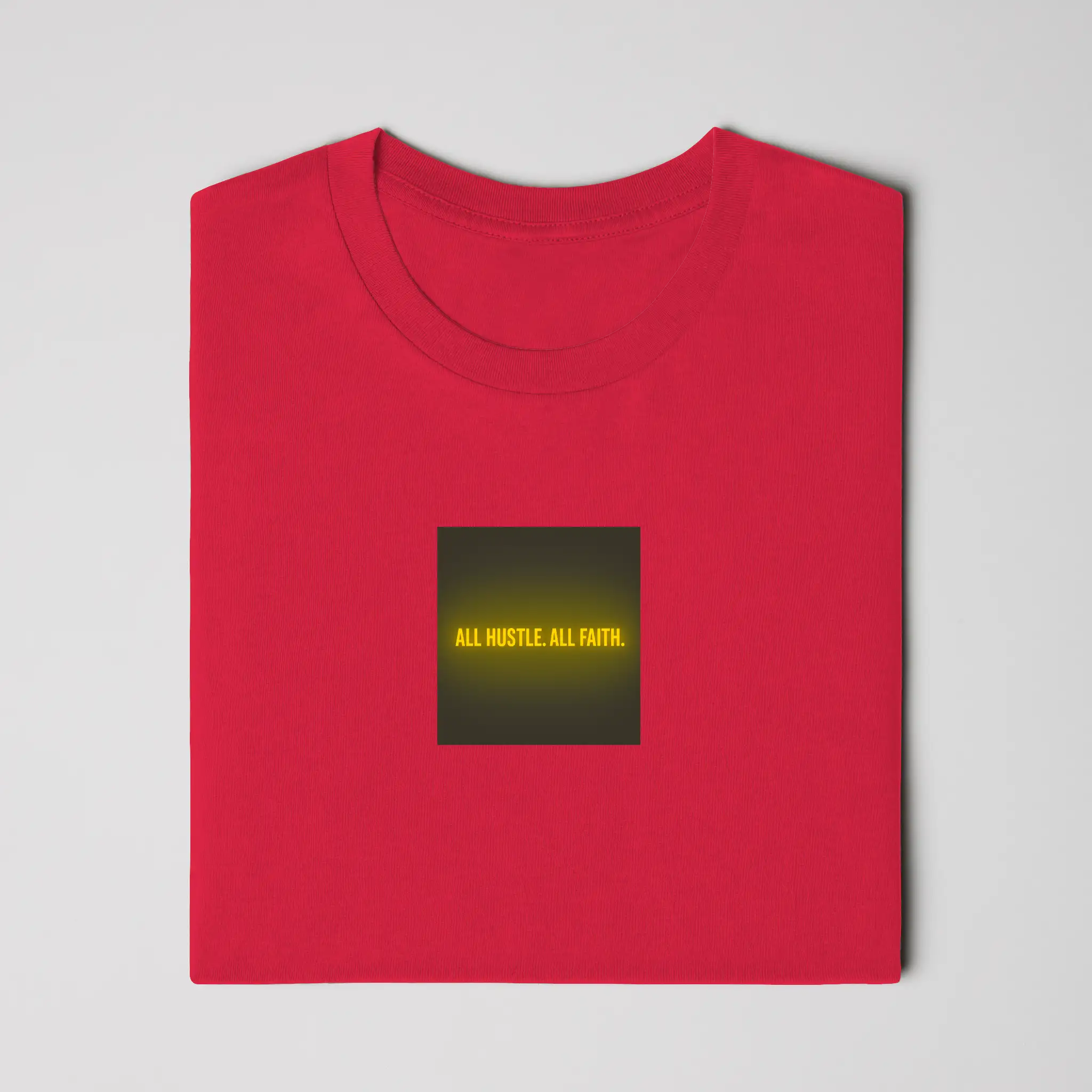 AllHustleFaith - T-Shirt - Signature Series | All Hustle. All Faith.
