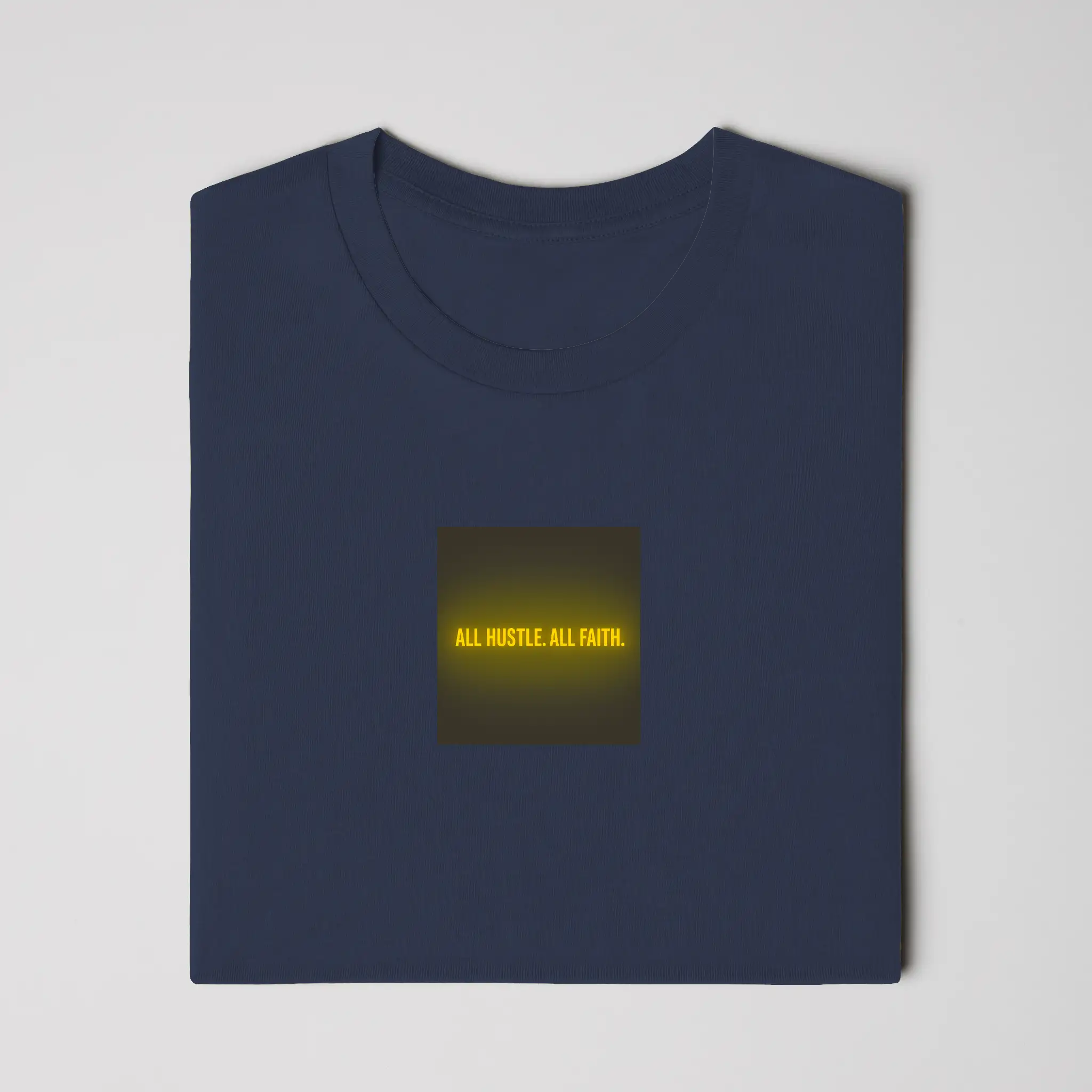 AllHustleFaith - T-Shirt - Signature Series | All Hustle. All Faith.
