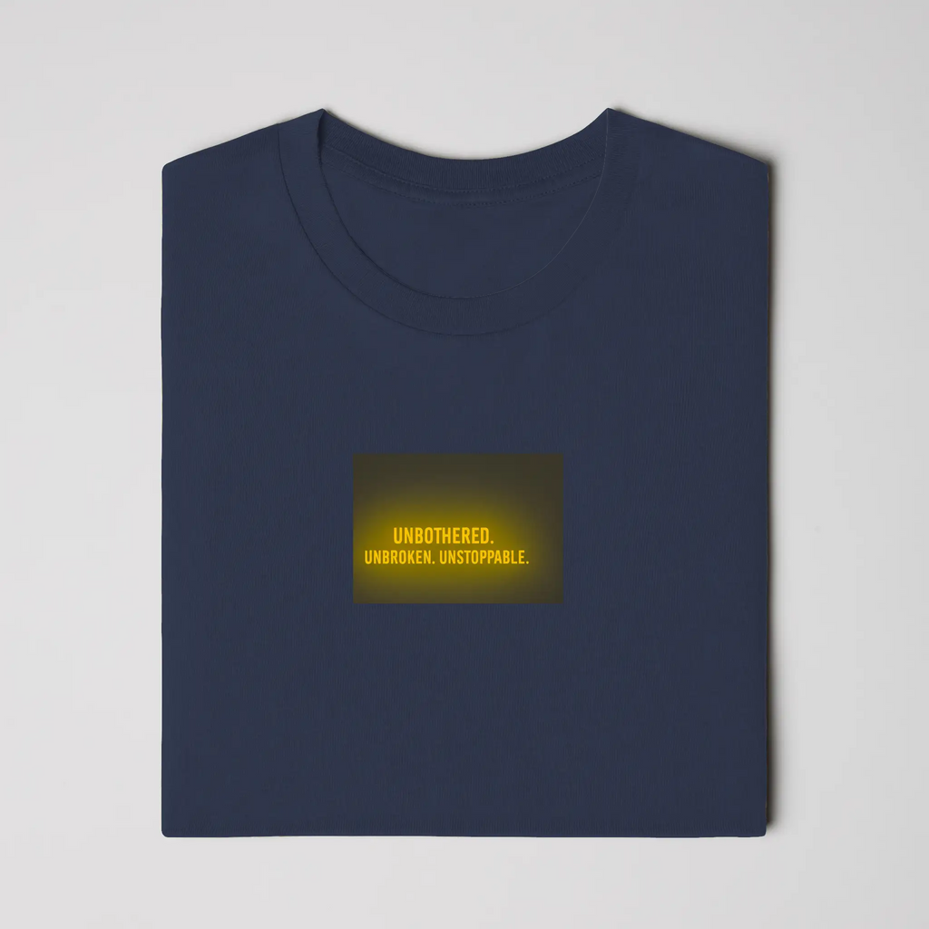 AllHustleFaith - T-Shirt - Signature Series | Unbothered. Unbroken. Unstoppable.