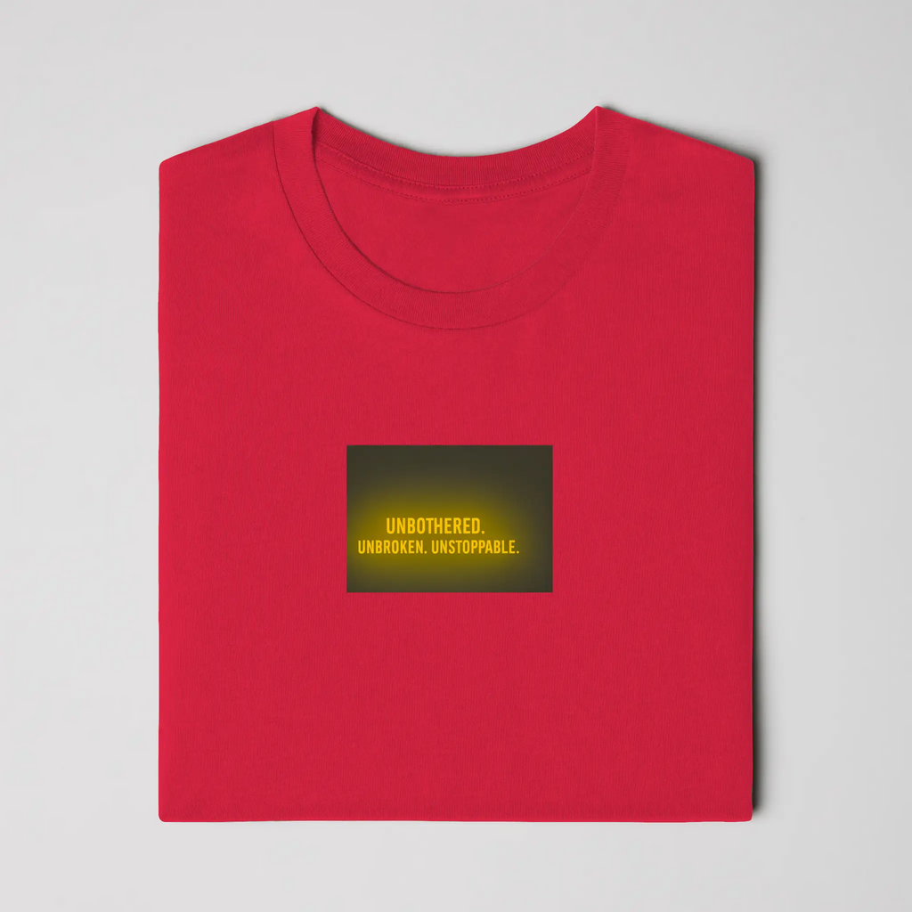 AllHustleFaith - T-Shirt - Signature Series | Unbothered. Unbroken. Unstoppable.