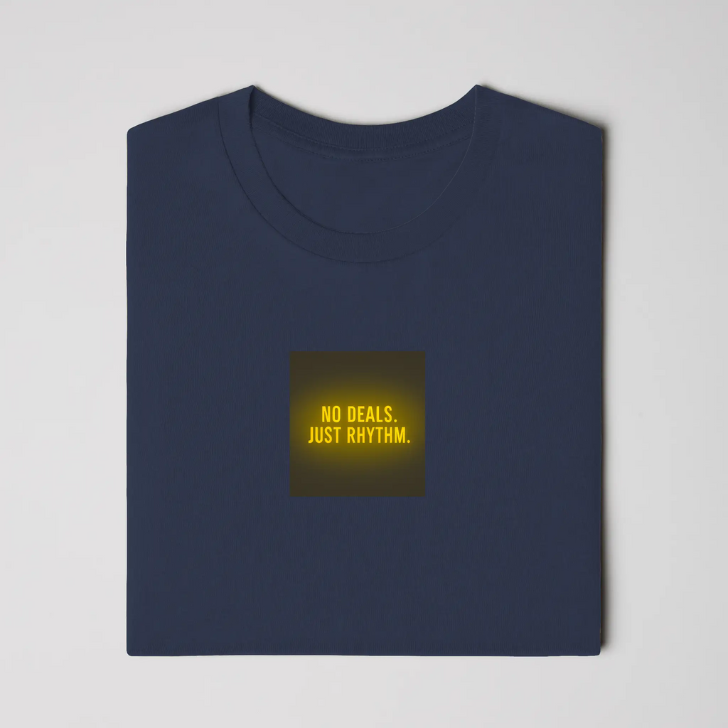 AllHustleFaith - T-Shirt - Signature Series | No Deals. Just Rhythm.