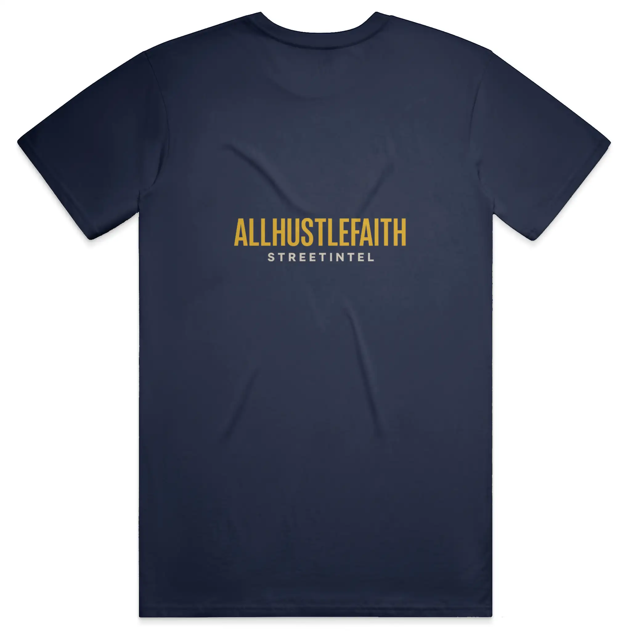 AllHustleFaith - T-Shirt - Signature Series | AHF Globe Badge