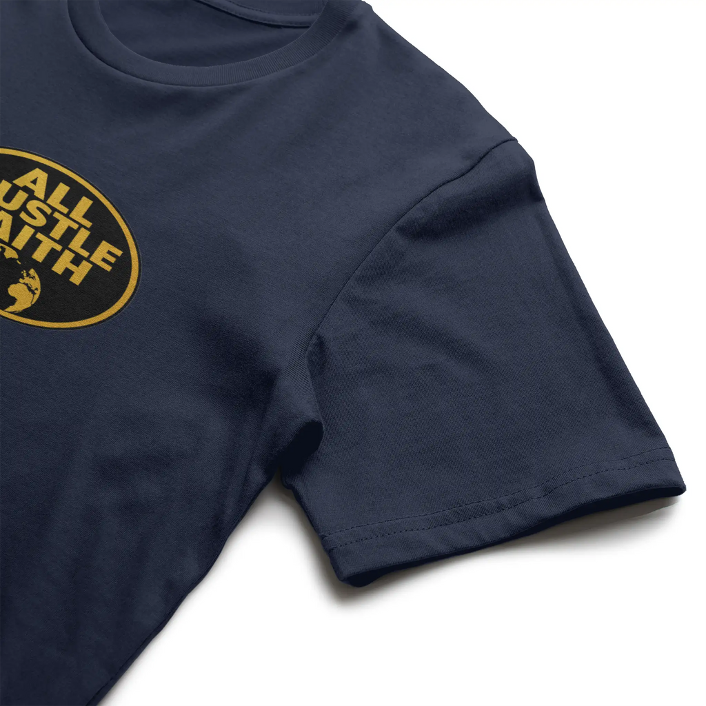 AllHustleFaith - T-Shirt - Signature Series | AHF Globe Badge