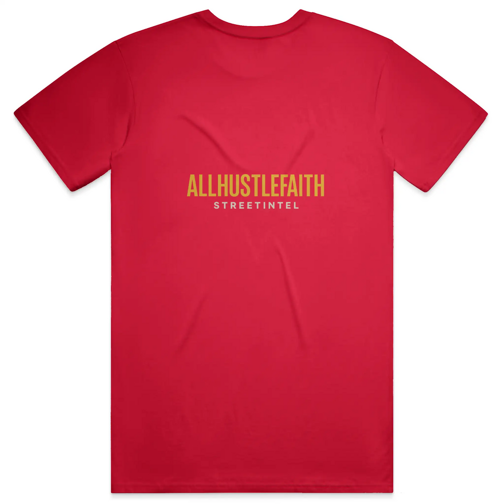 AllHustleFaith - T-Shirt - Signature Series | AHF Globe Badge