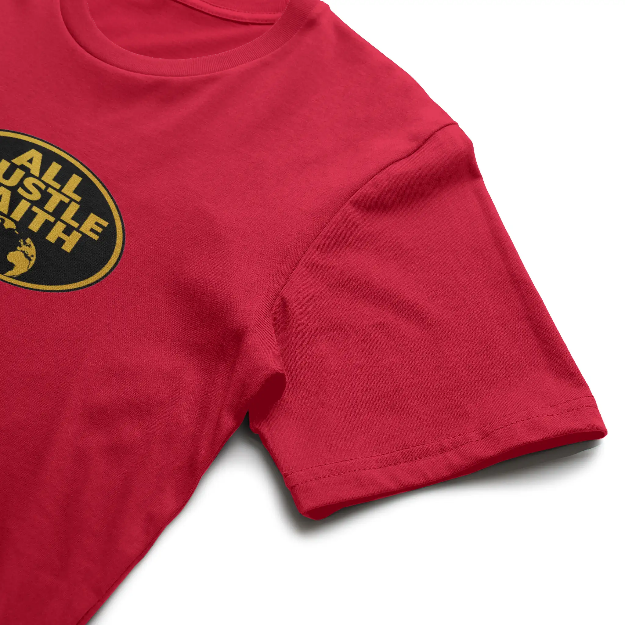 AllHustleFaith - T-Shirt - Signature Series | AHF Globe Badge