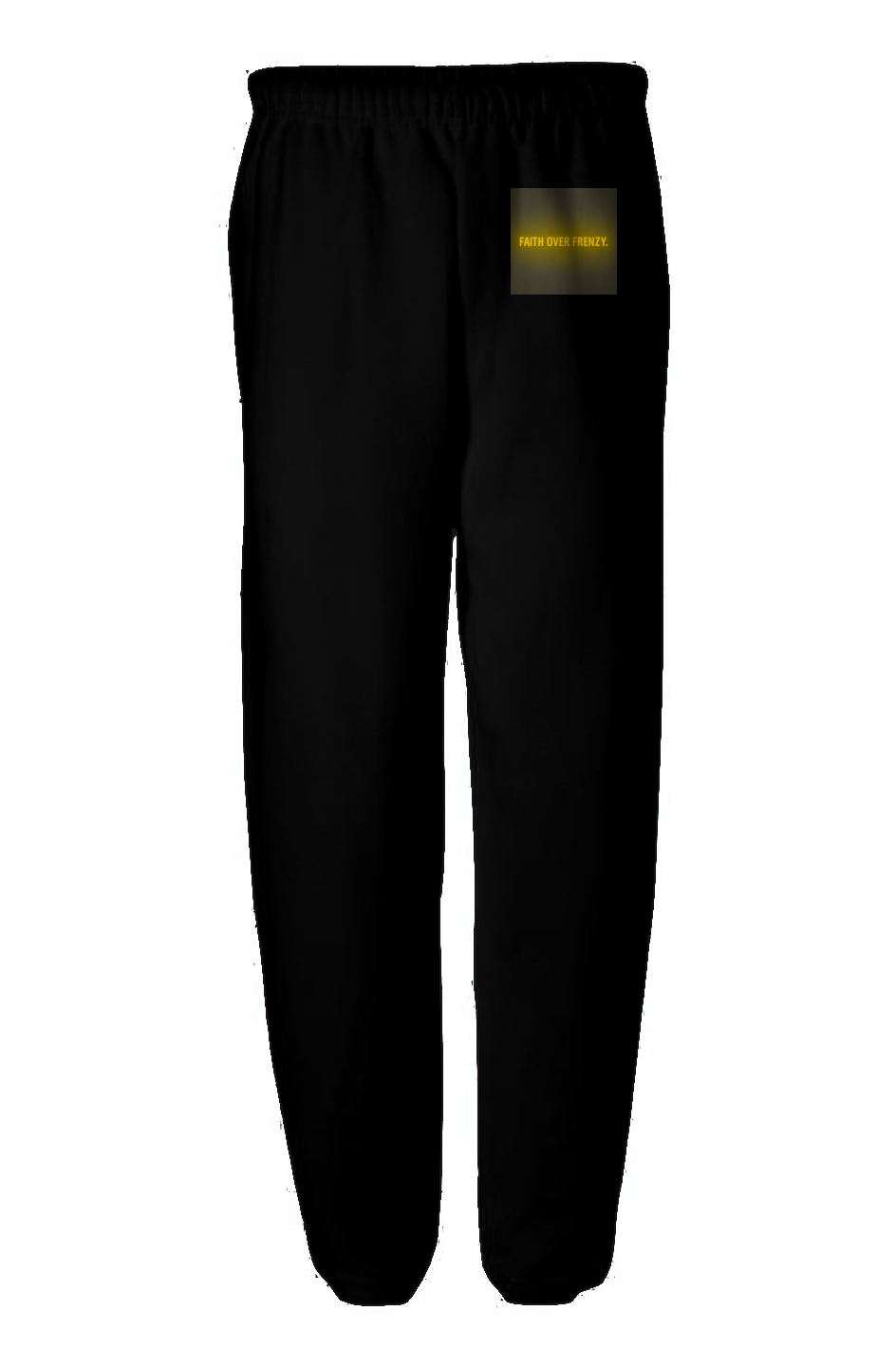 FAITH OVER FRENZY. sweatpants
