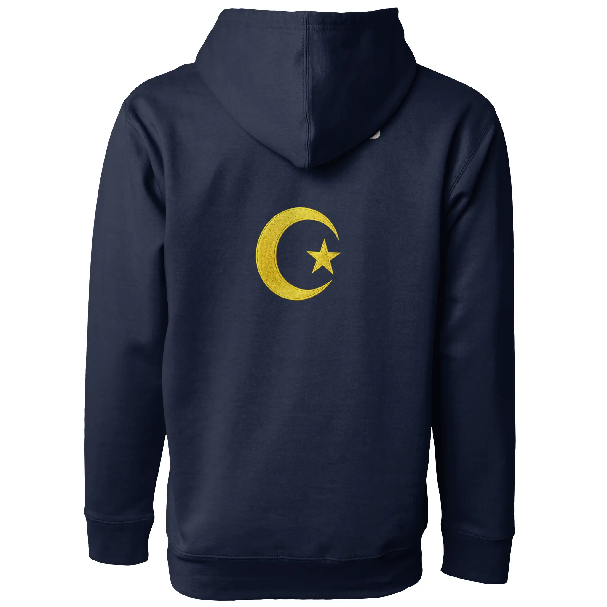 AllHustleFaith Hoodie Crescent Globe Faith Knows No Borders 