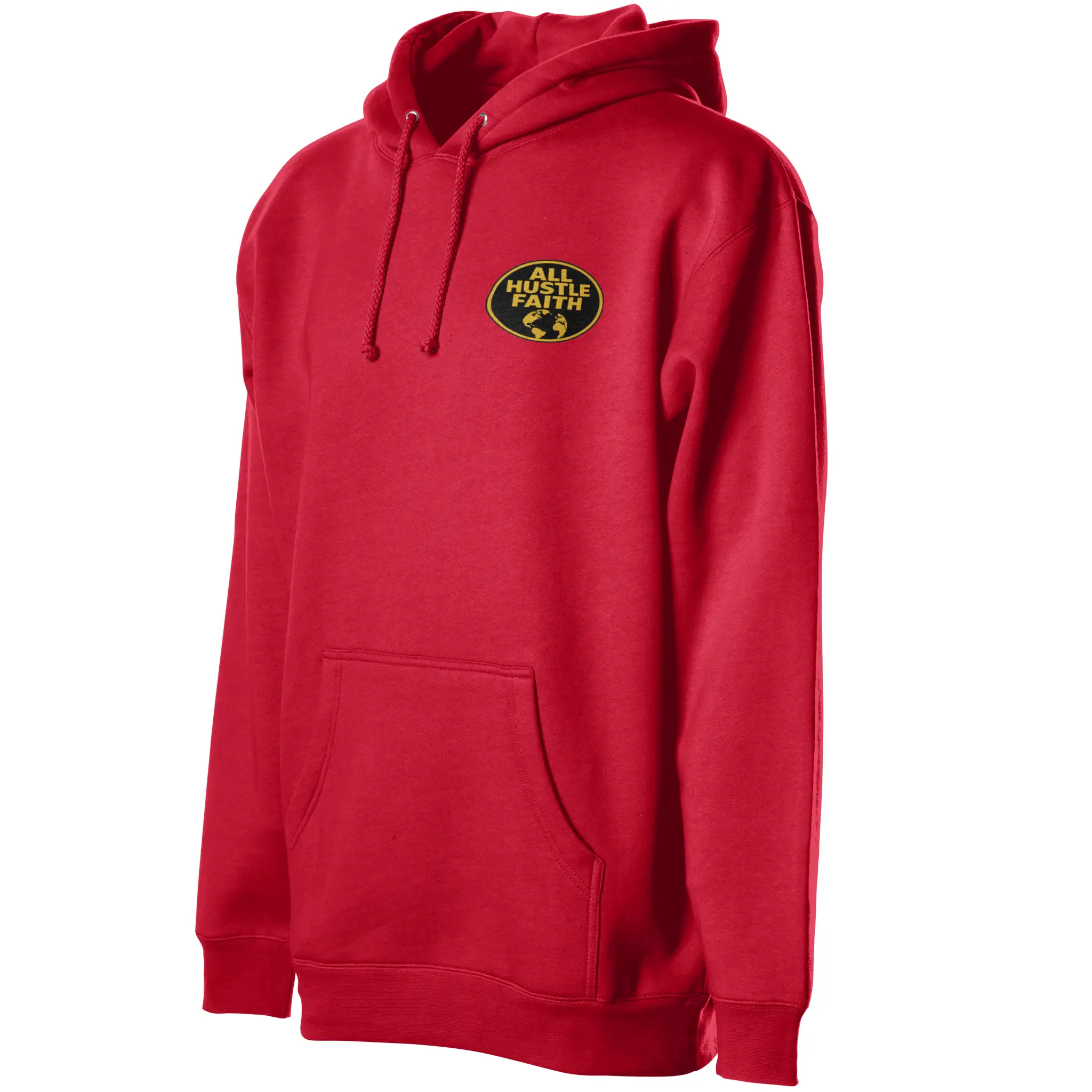 AllHustleFaith Hoodie Crescent Globe Faith Knows No Borders 