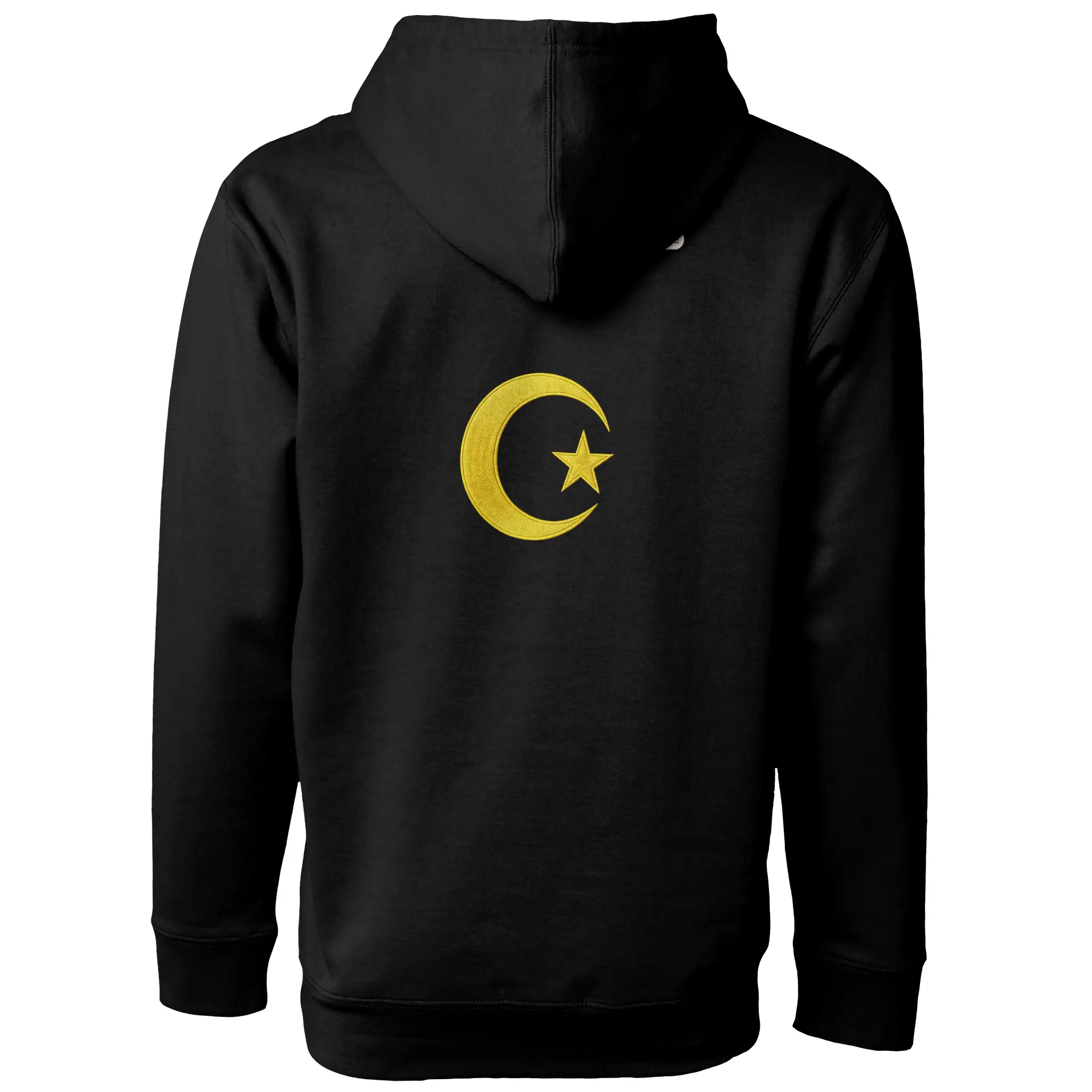 AllHustleFaith Hoodie Crescent Globe Faith Knows No Borders 
