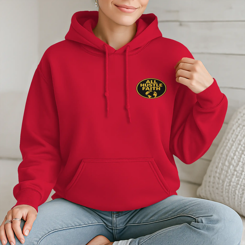 AllHustleFaith Hoodie The Buddha Peace Is The Grind 