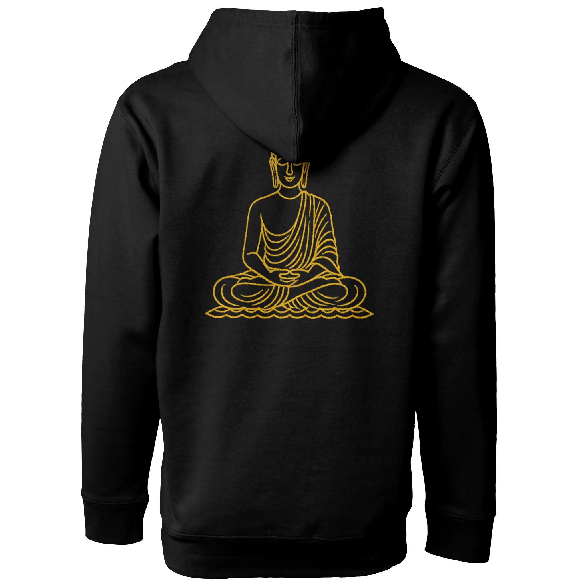 AllHustleFaith Hoodie The Buddha Peace Is The Grind 