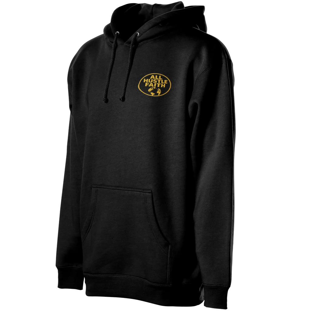 AllHustleFaith Hoodie The Buddha Peace Is The Grind 