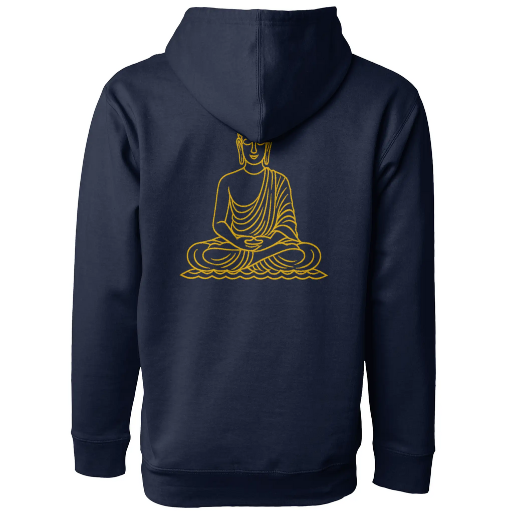 AllHustleFaith Hoodie The Buddha Peace Is The Grind 