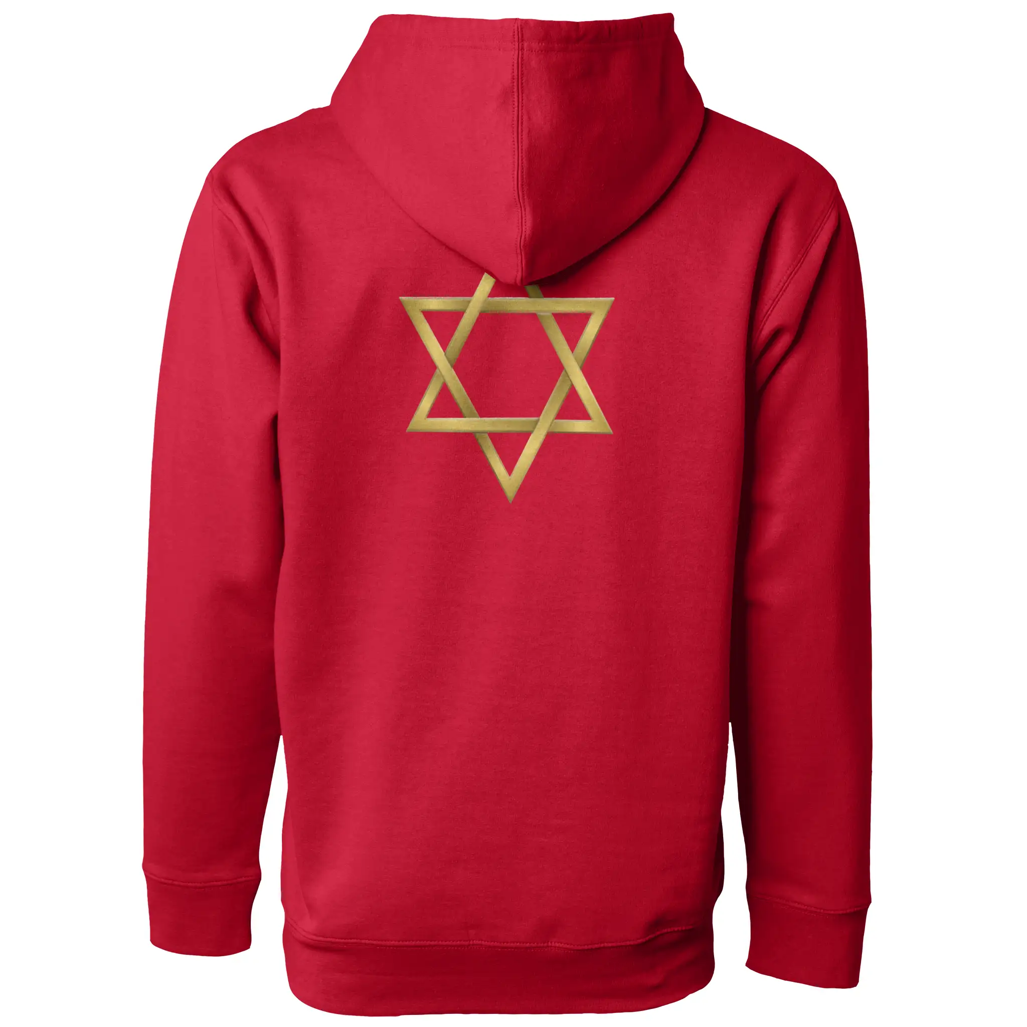 AllHustleFaith Hoodie Star of David Chosen Built Different 