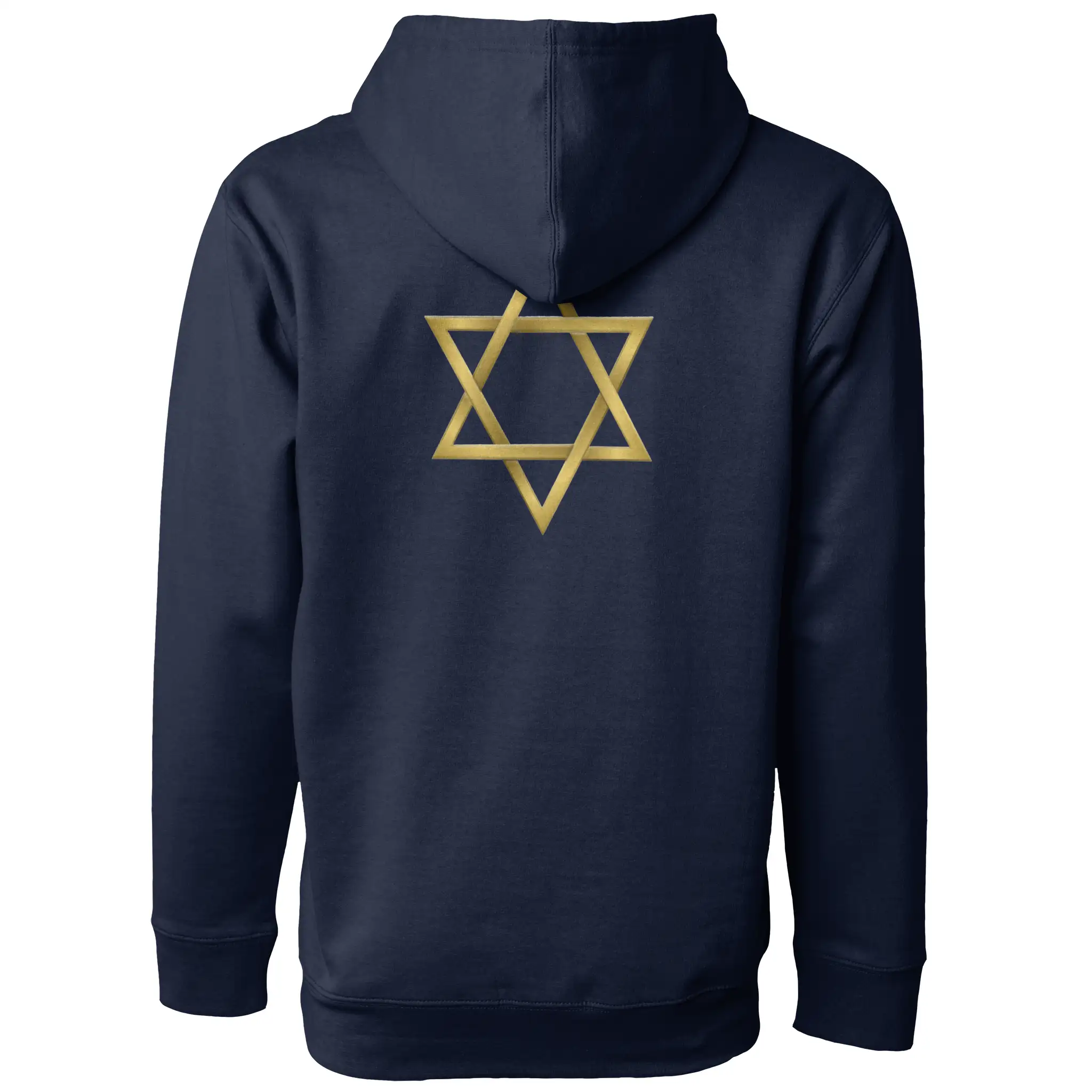 AllHustleFaith Hoodie Star of David Chosen Built Different 