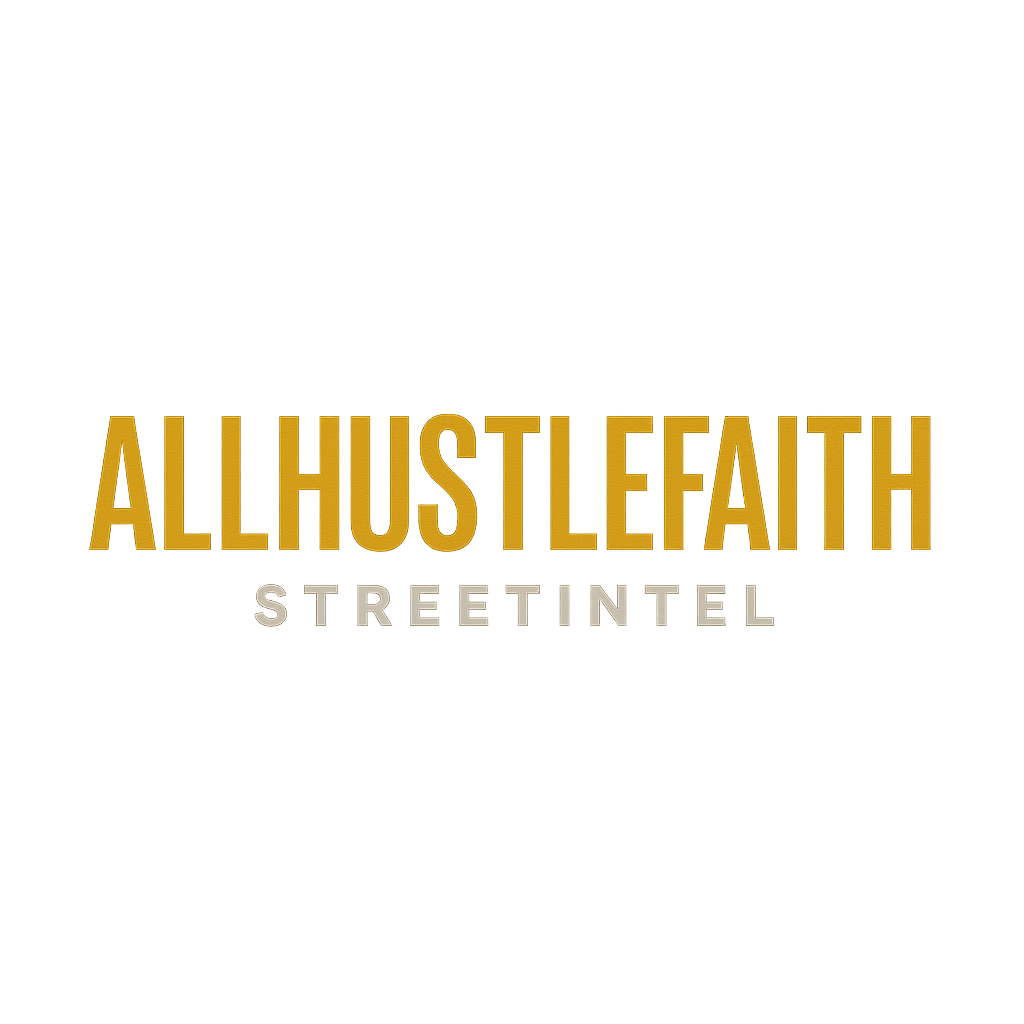 AllHustleFaith - Hoodie - AHF Globe Badge