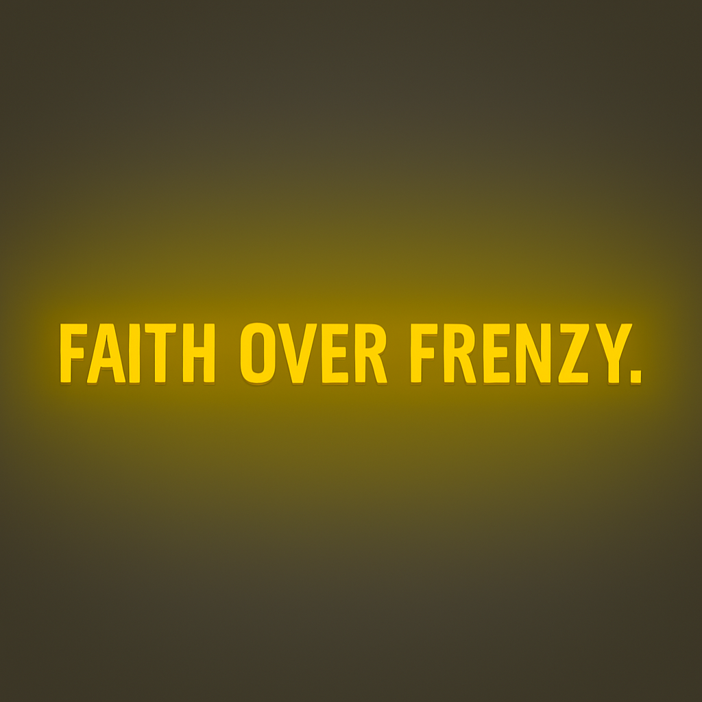 AllHustleFaith - Sweatpants - Faith Over Frenzy.