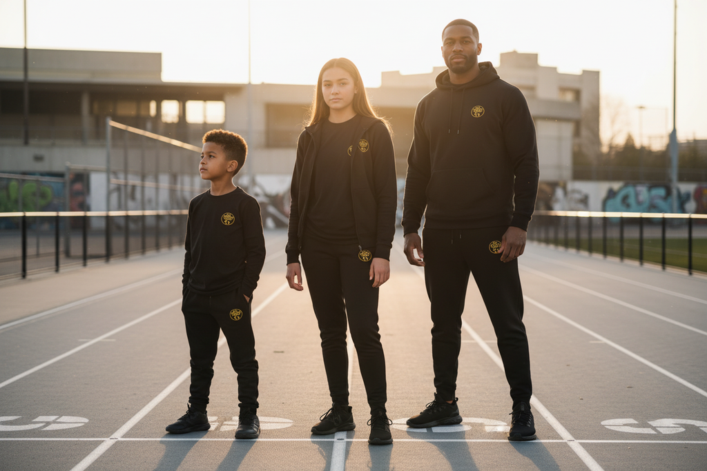 Black AHF Sweatpants - Track