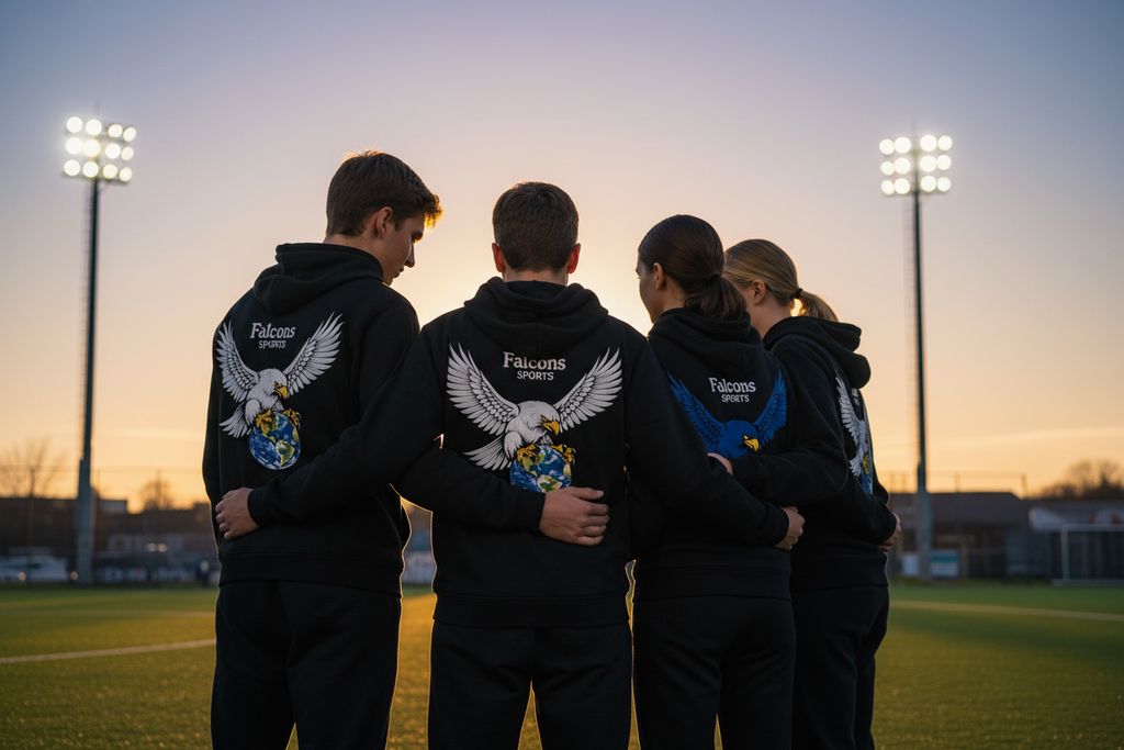 Black Squad Huddle