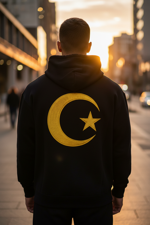 Crescent Globe Hoodie Algerian 2
