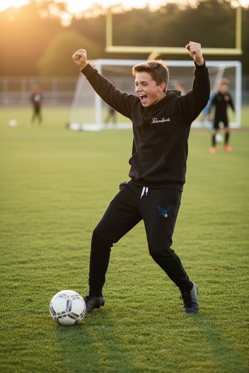 Falcons Soccer - Goal Celebration