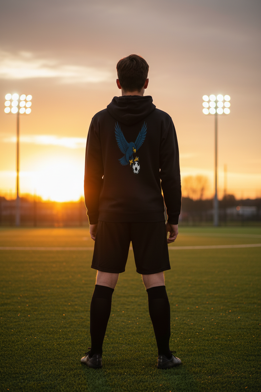 Falcons Soccer Hoodie Lifestyle - Solo Male