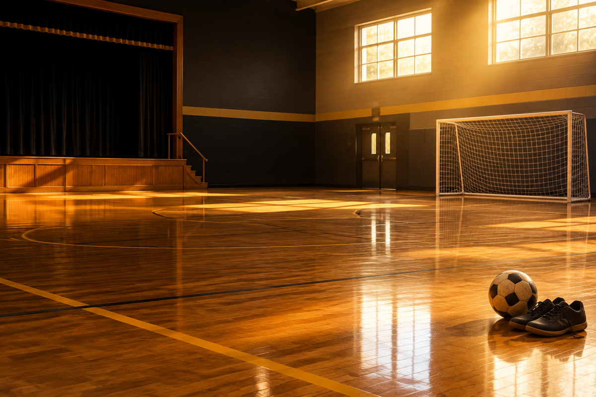 Soccer-focused story image concept