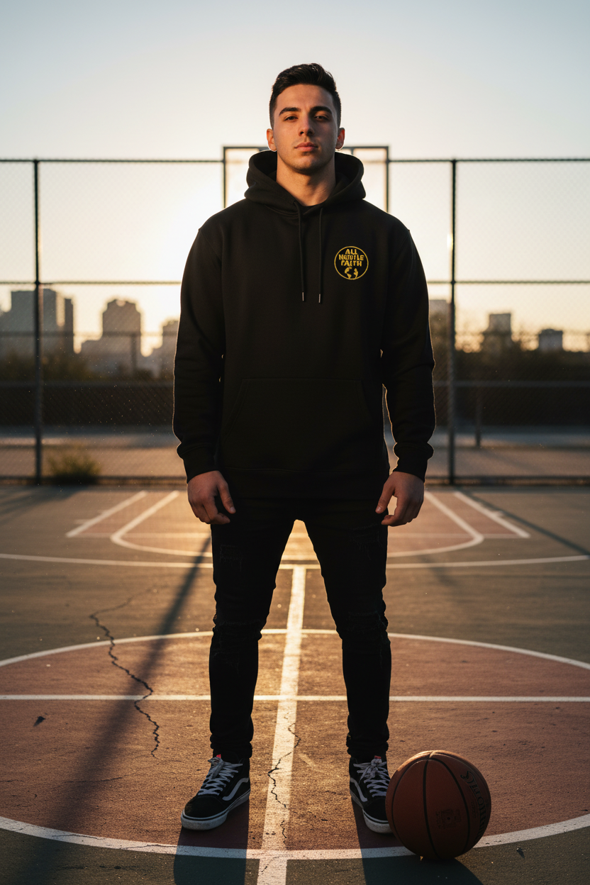 Star of David Hoodie Lifestyle 1